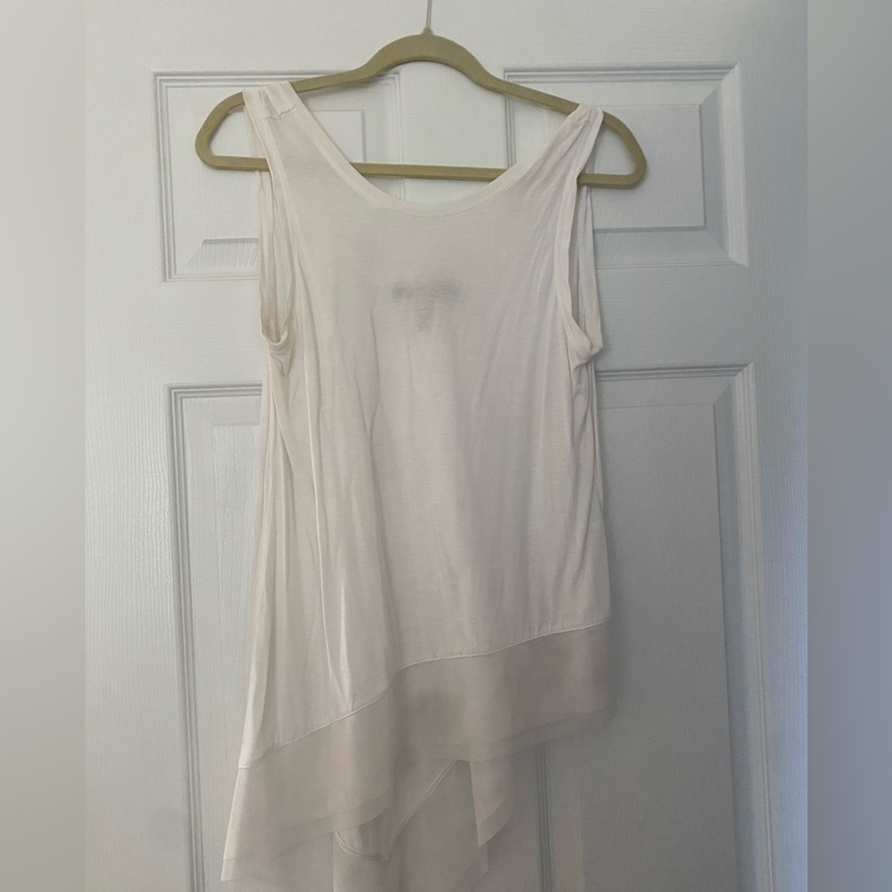 Asymmetrical White Top